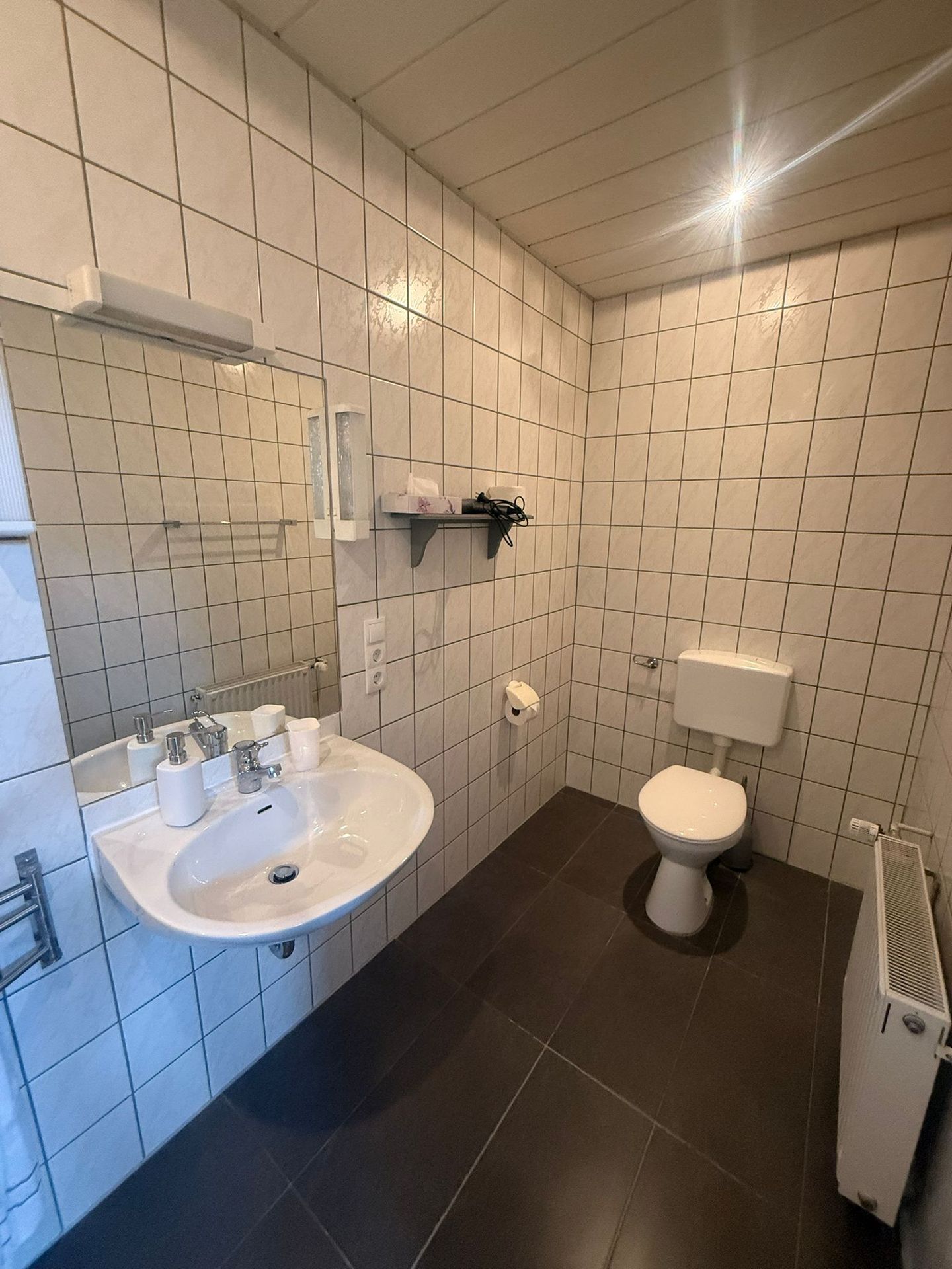 eigene Toilette DZ Hotel Dernbach