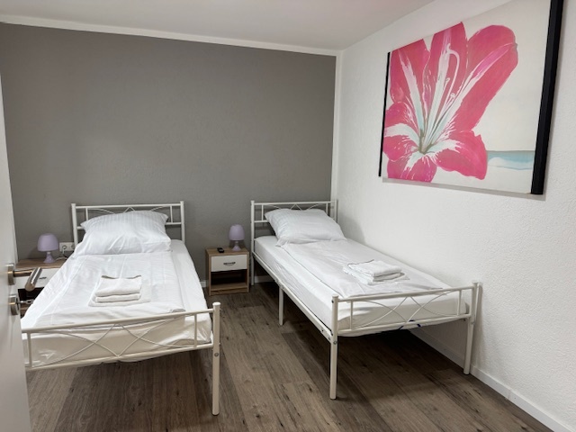Apartment Hotel Dernbach Schlafzimmer 