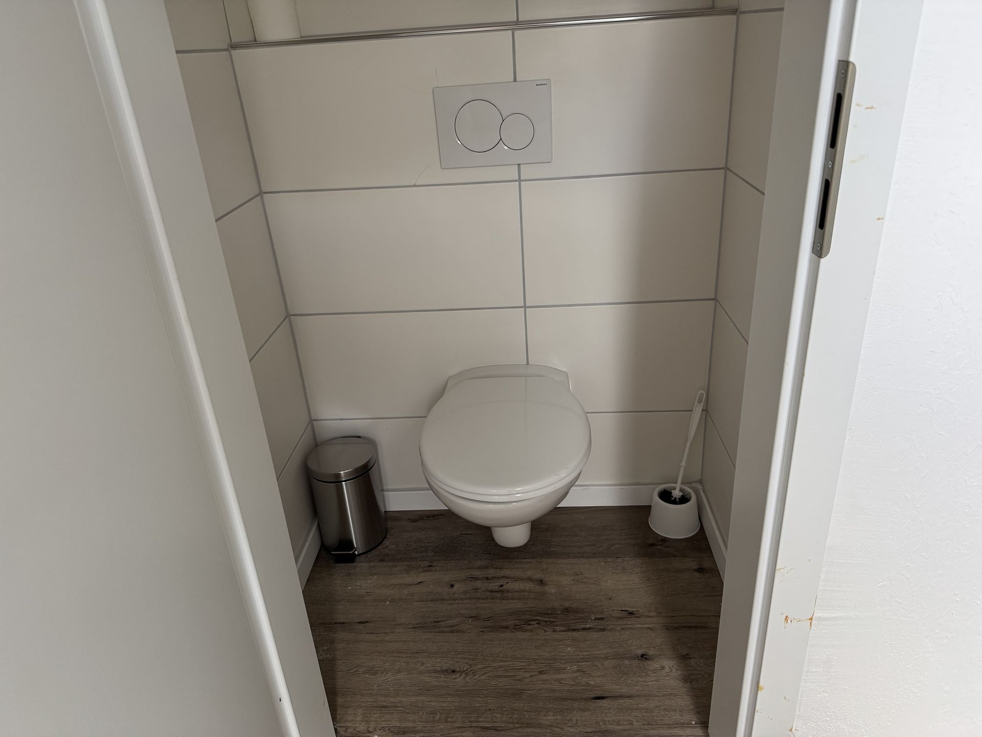 WC im Apartment mit 3 Schlafzimmern Hotel Dernbach